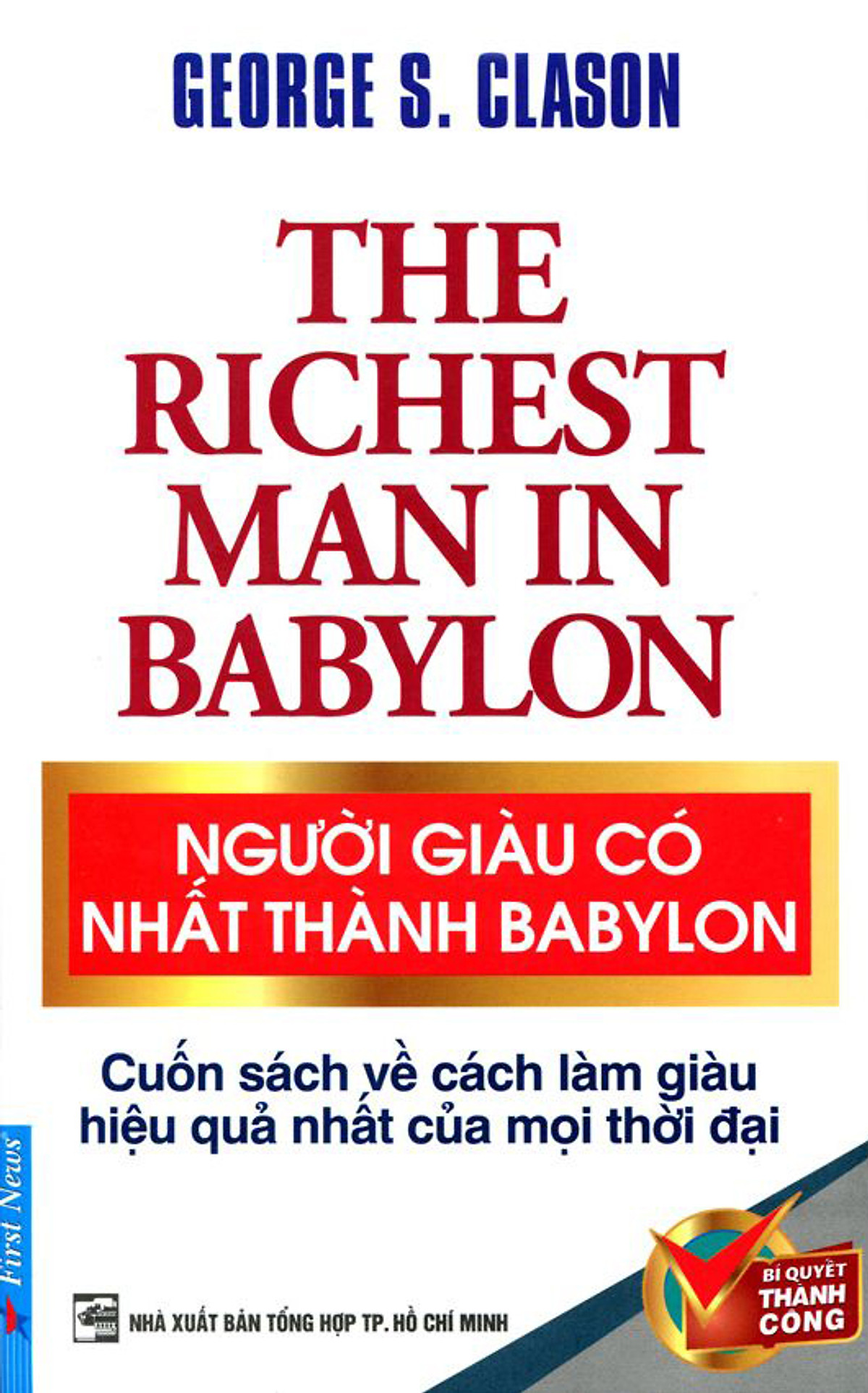 Bìa sách Người Giàu Có Nhất Thành Babylon, sách kinh tế kỹ năng