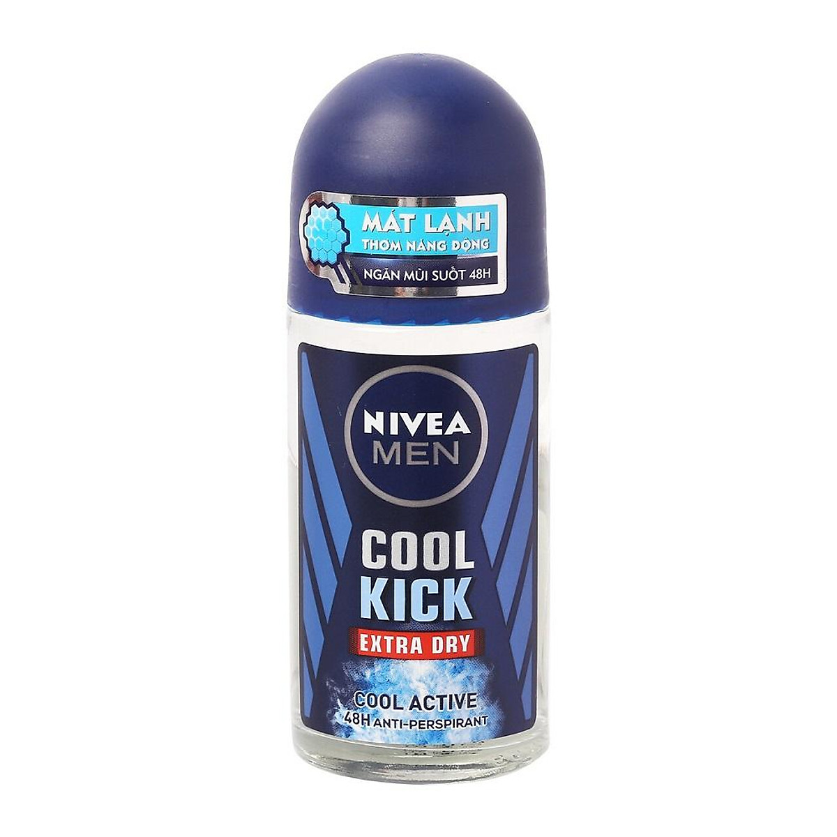 Lăn ngăn mùi NIVEA MEN Cool Kick 50ml mát lạnh cho nam