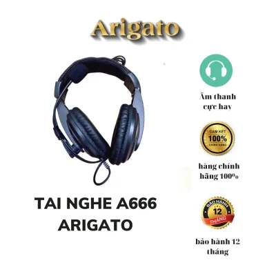 Tai nghe máy tính có Mic cao cấp A666, Có hộp, âm thanh trong trẻo-Học Online ,Nghe nhạc...