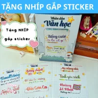 Bộ tiêu đề cả năm học ngữ văn 6-7-8-9 (ct mới nhất) đóng hộp cute TẶNG 10 nhãn dán đồ dùng học tập+12 sticker