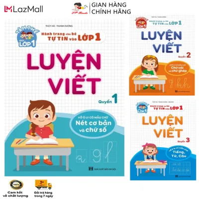 Combo 3 PCs kids writing book-prepared book in first grade-Journey into first grade