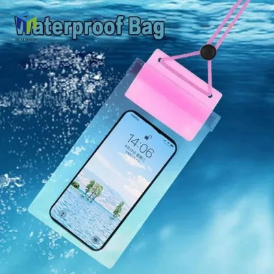 Túi chống nước điện thoại di động, Vỏ bọc PVC Vỏ điện thoại chống nước, Túi đựng điện thoại di động khô dưới nước đa năng Túi đựng điện thoại di động trong suốt Lặn