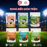 Rong biển giòn trộn khô gà, hải sản, hạt óc chó hạnh nhân, cá hồi, rau&hạt O'Food