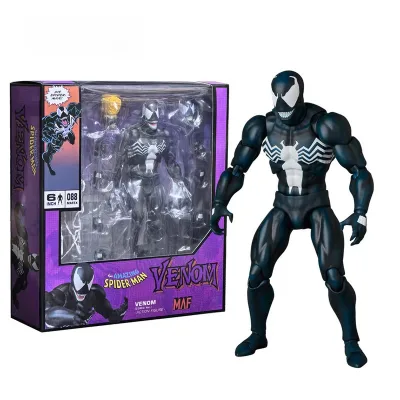 Mafex 088 mô hình hành động Venom Venom người nhện Venom S. H. Figuarts carning Venom khớp tay bộ sưu tập mô hình bộ sưu tập di động thẻ trẻ em