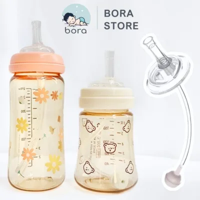 Ống tập hút bình sữa Moy phù hợp với bình cổ rộng - MyBaby