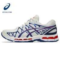 ASICS GEL-KAYANO 20 Unisex's Sportstyle Shoes in Cream/Deep Marine 1203A388.101