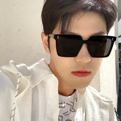Mắt kính râm mát nữ nam chống tia UV bảo vệ mắt,kính mắt râm mát không độ dáng vuông cool ngầu gọng nhựa bền nhẹ 324