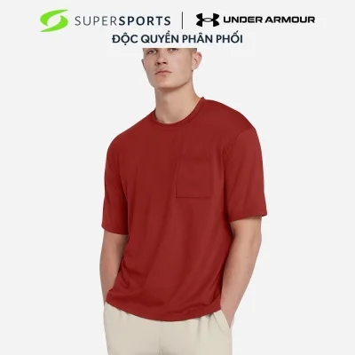 Áo Thun Tay Ngắn Nam Under Armour Pocket - Đỏ - 1382805-840