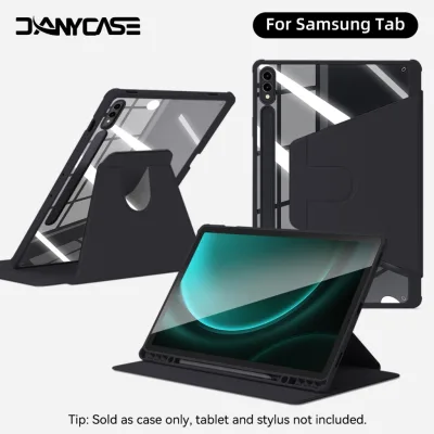 Xoay 360 độ Ốp Lưng Cho Samsung Galaxy Tab S10 FE S10 Lite A11 A9 Plus A8 S9 FE S9 Plus 12.4 in S6 Lite 10.4 S10 Plus
