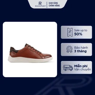 Giày Sneaker Nam M Rockport Tristen Casual Sneaker TRSTNLTMBR01-CJ4354 241 | Da Thật, Bước Đi Êm Nhẹ