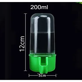 1 bình nước BN1 dành cho chim, vẹt uống nước (rất tiện lợi, màu ngẫu nhiên theo kho của shop)