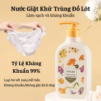 500ml Nước Giặt Đồ Lót Chăm Sóc Cá Nhân Chuyên Dụng COCEN Kháng Khuẩn, Kháng Nấm, Diết 99.9% Vi Khuẩn Gây Nấm, Ngứa, Loại Bỏ Các Vết Ố Vàng, Vết Đỏ, Làm Mềm Vải, Bảo Vệ An Toàn Vùng Kín Và Không Gây Kích Ứng