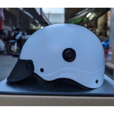 Nón mũ bảo hiểm 1/2 màu sơn nhám cao cấp - phù hợp cả nam lẫn nữ - nhiều màu lựa chọn - Freesize (54-59cm) đội vừa