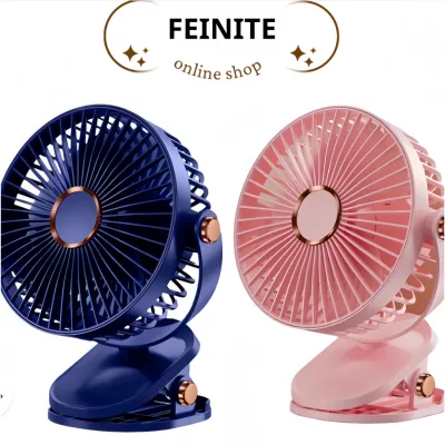 Quạt mini để bàn PLSHARK tích điện 5 mức độ gió 3 mức độ đèn pin 5000 MHA Và 10000 MHA