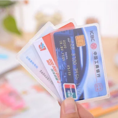 Vỏ bọc căn cước công dân 2 mặt,bao túi đựng thẻ học sinh viên, bằng lái, bảo hiểm y tế, ATM, cccd (Set 2 cái)