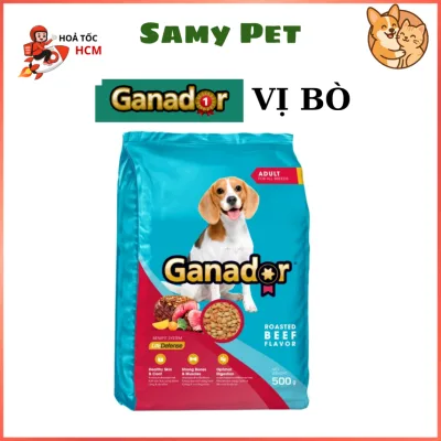 Hạt GANADOR Bò Nướng 3kg –Thức Ăn Chó Trưởng Thành, Hạt Cho Chó | Thức ăn Cho Chó