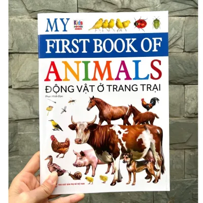Sách My First Book Of Animal (Động vật ở trang trại) - Sách thiếu nhi Việt Thư