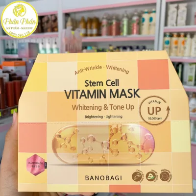 Paper Mask nourishing ârm white leather banobagi stem cell vitamin mask 30ml