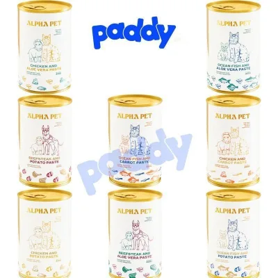 Pate Cho Chó Mèo Mọi Lứa Tuổi Alpha Pet Lon 400g