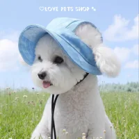 Mũ nón cho chó mèo, nón vành che nắng cho thú cưng - Love Pets Shop