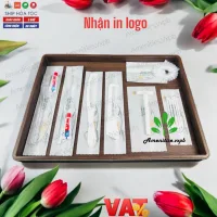 Bộ đồ tiêu hao amenities dùng 1 lần đóng túi hoa giấy tự hủy cho khách sạn,homestay, villa,...