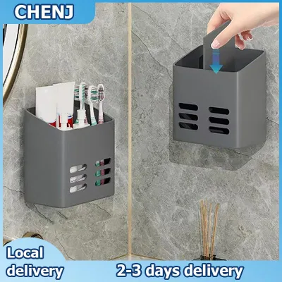 CHENJ Kệ phòng tắm trang điểm lưu trữ Organizer không có khoan đồ dùng cá nhân Kệ Wall Mount lược sản phẩm chăm sóc da giá phụ kiện phòng tắm