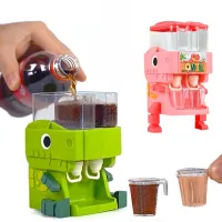 Đồ Chơi Máy Lọc Nước Kép Hình Khủng Long Dành Cho Trẻ Em Màu Hồng/xanh Dương Đài Phun Nước Uống Dễ Thương Bộ Đồ Chơi Nhà Bếp Mô Phỏng Dành Cho Lứa Tuổi Từ 14 Trở Lên