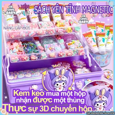 đồ chơi trẻ em, đồ chơi tự làm quà tặng cho Bộ kem keo dán thẻ Goo, đồ chơi trẻ em