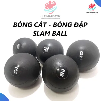 Slam ball bóng tạ bóng đập bóng cát medicine ball tập cardio gym ULTIMATE GYM