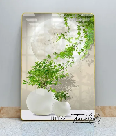 Modern Decorative Paintings, Beautiful and Harmonious Interior Wall Paintings with Mirror Finish Ut122