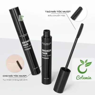 Chuốt tóc Mascara tạo kiểu tóc đẹp vuốt tóc con gọn vào nếp phụ kiện mini bỏ túi xách tiện dụng nhập xịn