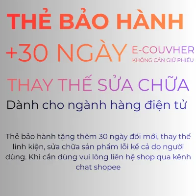 Gói Bảo Hành Thay Thế Phụ Kiện Miễn Phí Cho Đồ Thiết Bị Điện Tử, Máy làm sữa