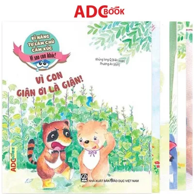Bộ sách phát triển EQ sớm cho trẻ - Kỹ năng tự làm chủ cảm xúc - Truyện kỹ năng sống cho bé
