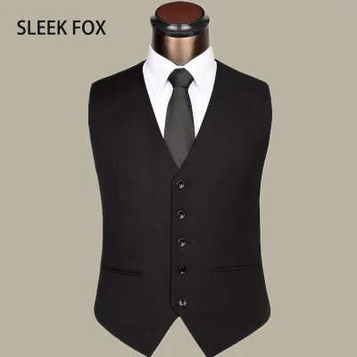 Slim-fit Thời Trang Hợp Thời Trang Phong Cách Mới Thời Trang Màu Trơn Phù Hợp Với Áo Vest Mùa Hè Niche Thiết Kế Phù Hợp Với Nam Hợp Thời Trang