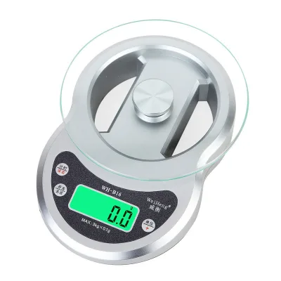 Cân nhà bếp điện tử WH-B16 Cân nướng bánh Cân điện tử có đếm ngược Cân nhà bếp Cân trà 0,1g
