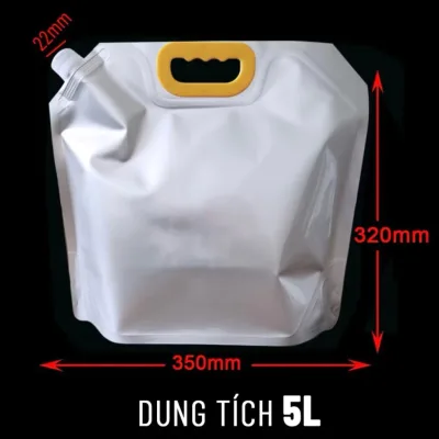 Túi đựng nước sạch, nước lẩu, rươu thích hợp mang đi cắm trại, liên hoan, du lịch