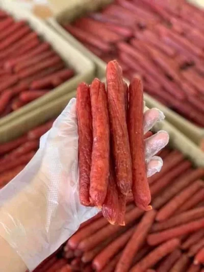 Lạp Xưởng ngon nhiều thịt ,dễ ăn, loại dài ĐẶC SẢN SÓC TRĂNG - Thiên Tú Store SeaFood,hải sản khô, thực phẩm khô Thiên Tú , chất lượng , uy tín , bổ dưỡng cho mọi gia đình