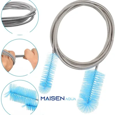 Cọ Lò Xo 2 Đầu Dụng Cụ Vệ Sinh Ống Lọc Thủy Sinh Kích Thước Dài 45cm Đến 210cm