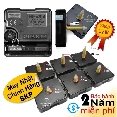 Máy đồng hồ treo tường Trục Dài thay thế máy hỏng, máy Nhật cao cấp (Cốt dài)