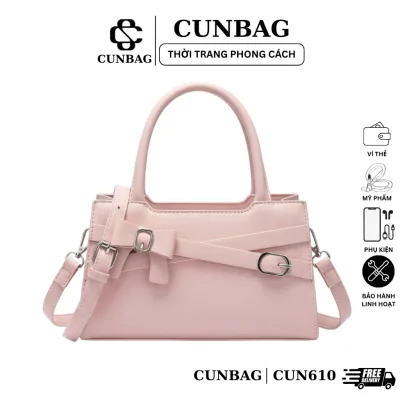Túi Xách Nữ Rabbit Hai Quai Dáng Hộp Phong Cách Hàn Quốc Dễ Thương CUN610