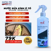 Chai xịt rửa kính ô tô REX RX6600 500ml Làm sạch vệ sinh và bảo dưỡng kính xe hơi