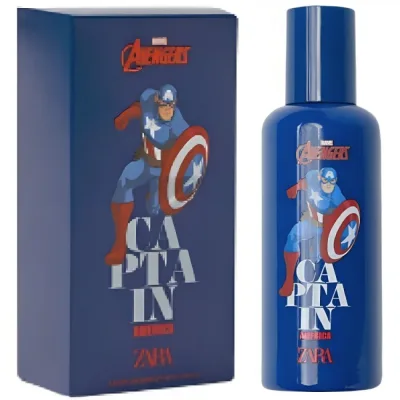 Nước hoa trẻ em - ZARA BÉ TRAI CAPTAIN AMERICA © MARVEL EDC 50 ML (1.69 FL. OZ). - N1