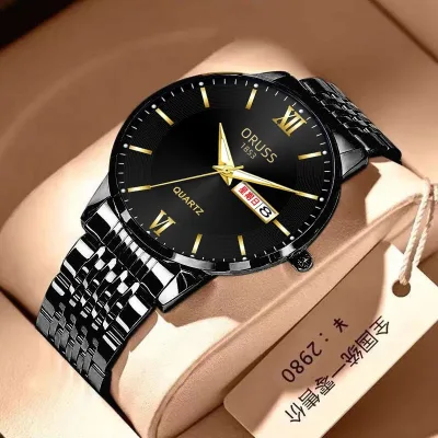 Đồng hồ thép chính hãng Thụy Sĩ Đồng hồ nguyên bản chống nước phát sáng Đồng hồ nam Lịch kép Đồng hồ chuyển động tự động Đồng hồ nam nổi tiếng Đồng hồ đeo tay nam Dây thép thời trang Đồng hồ đeo tay nam Đồng hồ đeo tay thể thao Học sinh chống nước