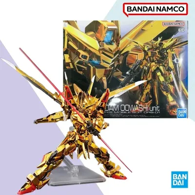 BANDAI RG 1/144 Trong sốc ORB-01 AKATSUKI GUNDAM OOWASHI đơn vị Anime đầy đủ Hành động lắp ráp Hình ảnh Mô hình hộp gốc Đồ chơi Quà tặng trẻ em