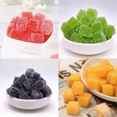 Kẹo dẻo các vị trang trí bánh kem sinh nhật