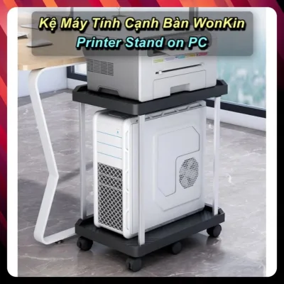 Kệ Máy Tính Cạnh Bàn ＷｏｎＫｉｎ Printer Stand on PC - EuroHome