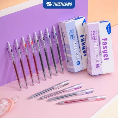 Combo 5/10/20 Bút gel Fasgel Thiên Long GEL-068 - Bút mực gel Thiên Long nét viết 0.5mm