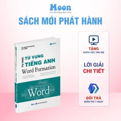 Sách Tự học Từ vựng Tiếng Anh - Word Formation - Moonbook THCS