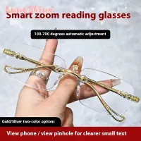 Lunashine  Kính đọc sách có thông minh tự động lấy nét cho người cao niên, chống Đèn xanh dương, thiết kế hợp thời trang