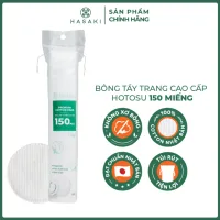 Bông Tẩy Trang Hotosu Cao Cấp Túi 150 Miếng/Hộp 80 Miếng Hasaki Sản Phẩm Chính Hãng